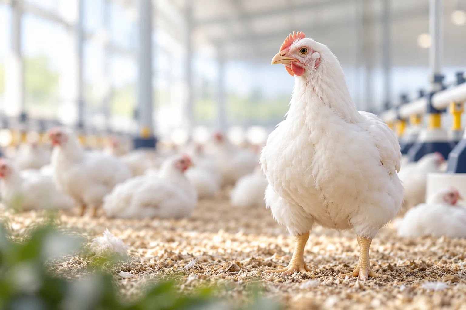 Illustrative poultry application context